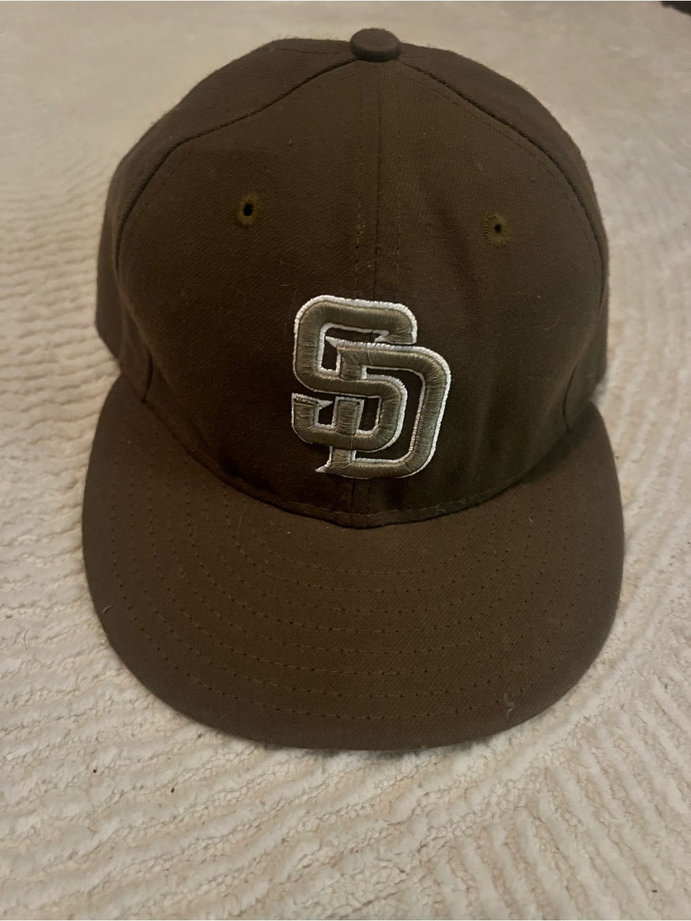 San Diego Padres Baseball Cap with Raised SD Logo